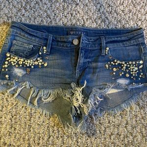 Guess jean shorts